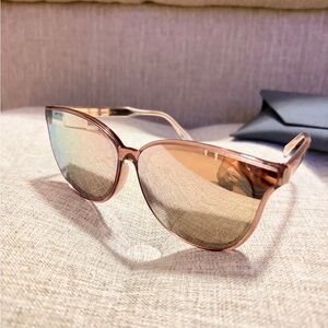 Jimmy Choo Jamie rose gold Sunglasses